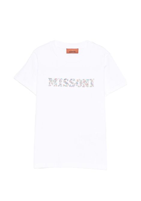 T-shirt con logo MISSONI KIDS | MY8A81 Z3672100